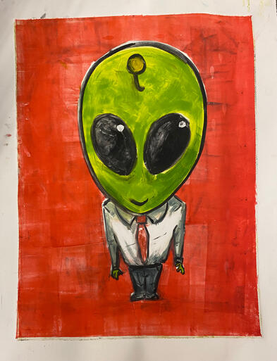 Alien Closeup