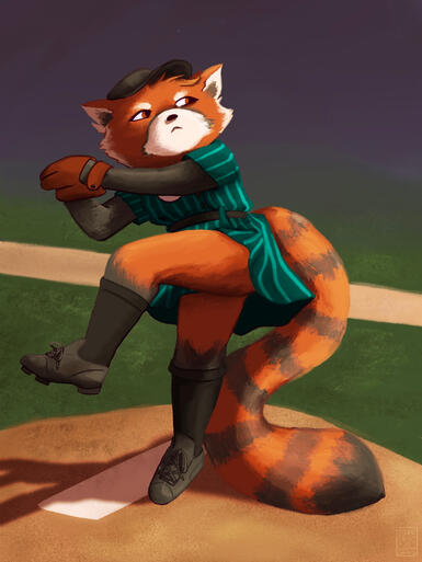 Red Panda Pitcher